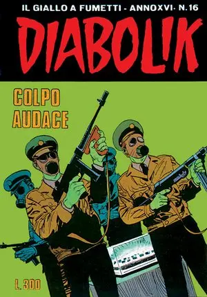 Copertina di DIABOLIK · 342 — Colpo audace