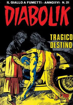 Copertina di DIABOLIK · 346 — Tragico destino