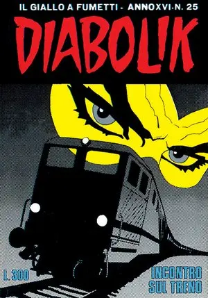 Copertina di DIABOLIK · 350 — Incontro sul treno
