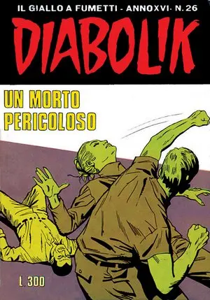 Copertina di DIABOLIK · 351 — Un morto pericoloso