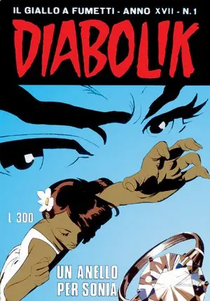 Copertina di DIABOLIK · 352 — Un anello per Sonia