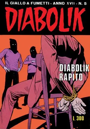 Copertina di DIABOLIK · 356 — Diabolik rapito