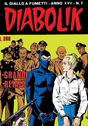 Copertina di DIABOLIK · 357 — Grande retata