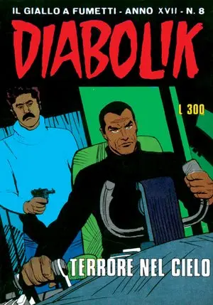 Copertina di DIABOLIK · 358 — Terrore nel cielo