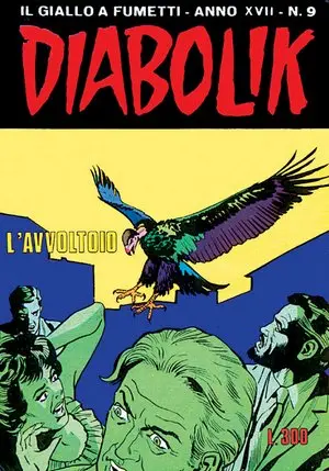 Copertina di DIABOLIK · 359 — L'avvoltoio