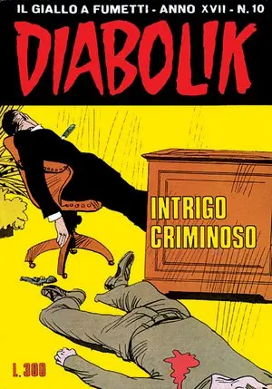 Copertina di DIABOLIK · 360 — Intrigo criminoso