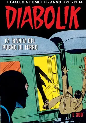 Copertina di DIABOLIK · 364 — La banda del pugno di ferro
