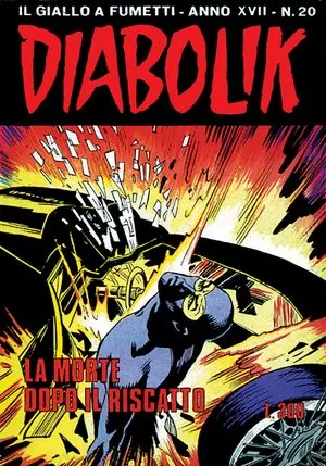 Copertina di DIABOLIK · 370 — La morte dopo il riscatto