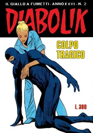 Copertina di DIABOLIK · 376 — Colpo tragico
