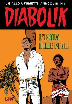 Copertina di DIABOLIK · 385 — L'isola delle perle