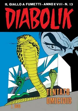 Copertina di DIABOLIK · 387 — Tentato omicidio