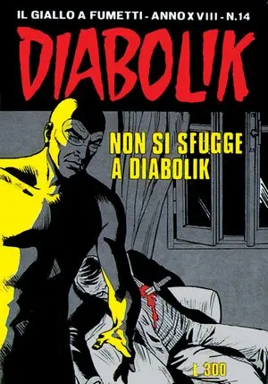 Copertina di DIABOLIK · 388 — Non si sfugge a Diabolik