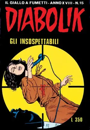 Copertina di DIABOLIK · 389 — Gli insospettabili