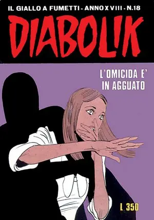 Copertina di DIABOLIK · 392 — L'omicida è in agguato