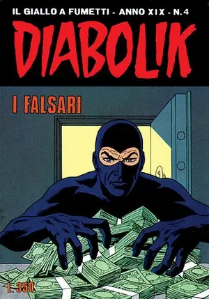 Copertina di DIABOLIK · 402 — I falsari