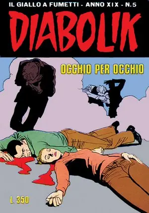 Copertina di DIABOLIK · 403 — Occhio per occhio