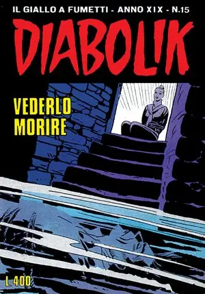 Copertina di DIABOLIK · 413 — Vederlo morire