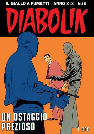 Copertina di DIABOLIK · 414 — Un ostaggio prezioso
