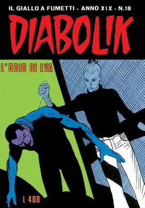 Copertina di DIABOLIK · 416 — L'odio di Eva