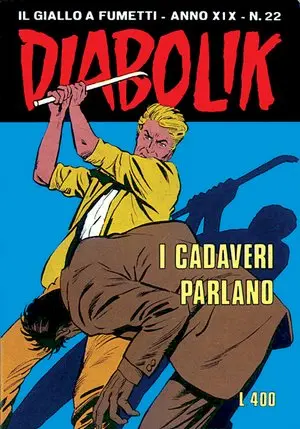 Copertina di DIABOLIK · 420 — I cadaveri parlano