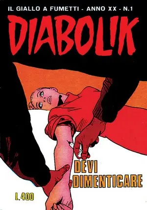 Copertina di DIABOLIK · 423 — Devi dimenticare