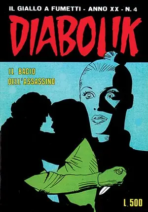 Copertina di DIABOLIK · 426 — Il bacio dell'assassino