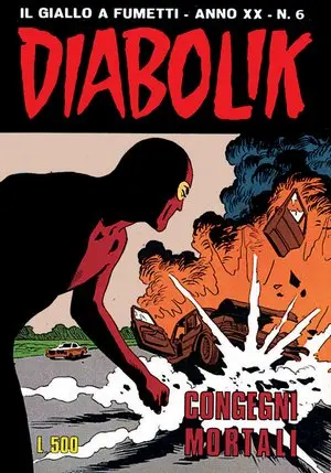 Copertina di DIABOLIK · 428 — Congegni mortali