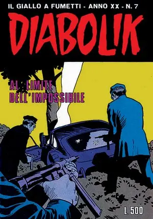 Copertina di DIABOLIK · 429 — Al limite dell'impossibile