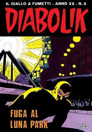 Copertina di DIABOLIK · 430 — Fuga al Luna Park