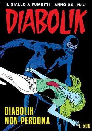 Copertina di DIABOLIK · 434 — Diabolik non perdona