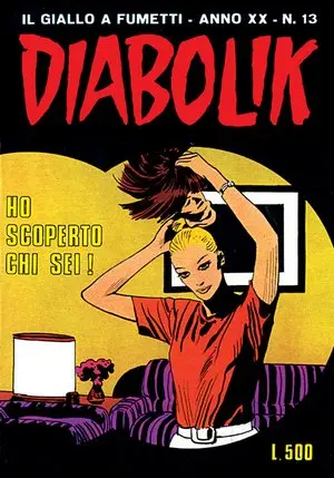 Copertina di DIABOLIK · 435 — Ho scoperto chi sei!