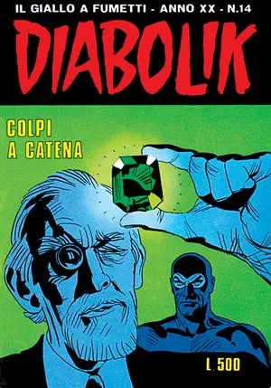 Copertina di DIABOLIK · 436 — Colpi a catena