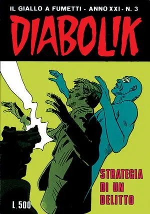 Copertina di DIABOLIK · 439 — Strategia di un delitto