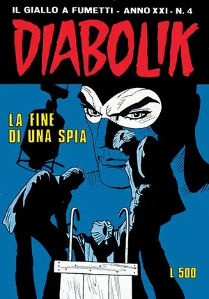 Copertina di DIABOLIK · 440 — La fine di una spia