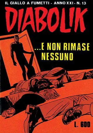 Copertina di DIABOLIK · 449 — …E non rimase nessuno
