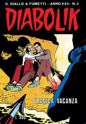 Copertina di DIABOLIK · 453 — Tragica vacanza