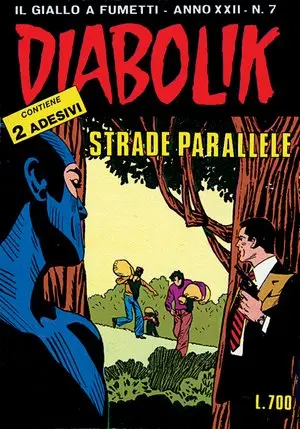 Copertina di DIABOLIK · 457 — Strade parallele