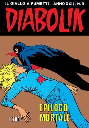 Copertina di DIABOLIK · 459 — Epilogo mortale