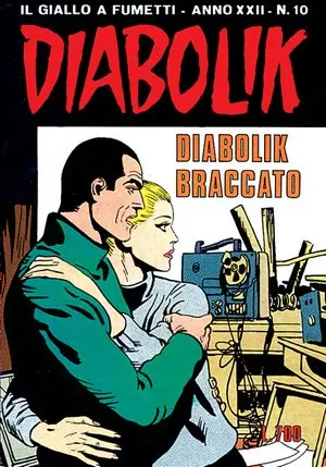 Copertina di DIABOLIK · 460 — Diabolik braccato