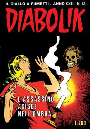 Copertina di DIABOLIK · 462 — L'assassino agisce nell'ombra