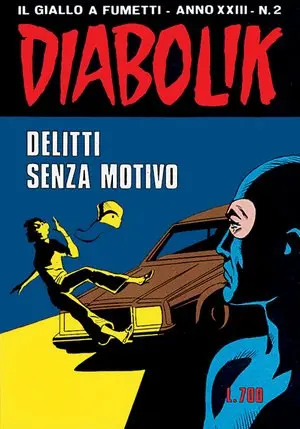Copertina di DIABOLIK · 466 — Delitti senza motivo