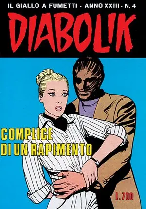 Copertina di DIABOLIK · 468 — Complice di un rapimento