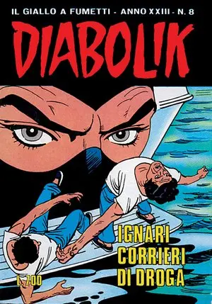 Copertina di DIABOLIK · 472 — Ignari corrieri di droga
