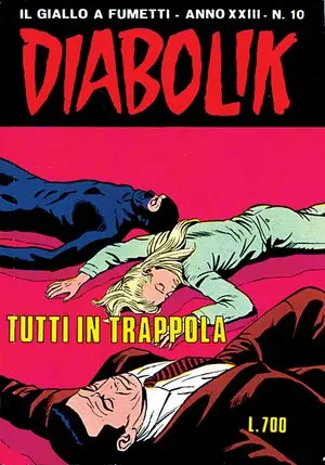 Copertina di DIABOLIK · 474 — Tutti in trappola