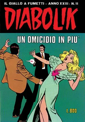 Copertina di DIABOLIK · 475 — Un omicidio in più