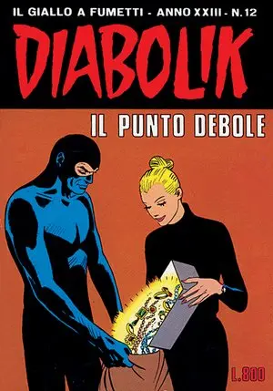 Copertina di DIABOLIK · 476 — Il punto debole