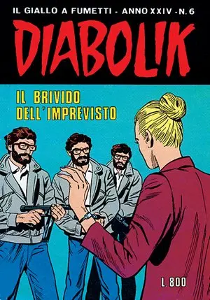 Copertina di DIABOLIK · 484 — Il brivido dell'imprevisto
