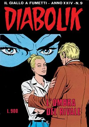 Copertina di DIABOLIK · 487 — L'ombra del rivale