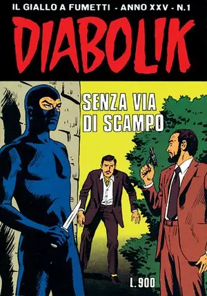 Copertina di DIABOLIK · 493 — Senza via di scampo