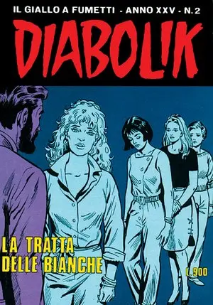 Copertina di DIABOLIK · 494 — La tratta delle bianche